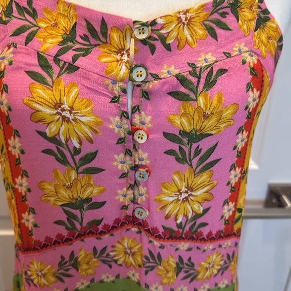 FARM Rio Long Flori Dress Size XS - Picture 7 of 10